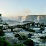 argentina waterfall viewing platform